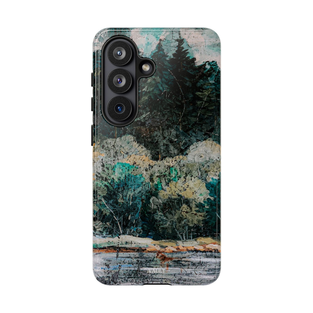 Phone Case - Moody Forest Landscape Protective Tough Case