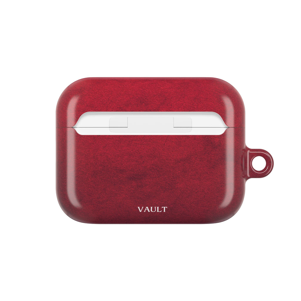 Red Marble AirPod Case – Protective Slim Charging Case Cover