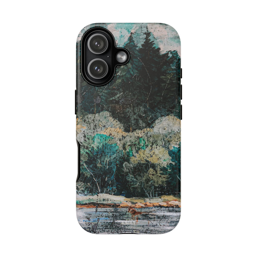 Phone Case - Moody Forest Landscape Protective Tough Case