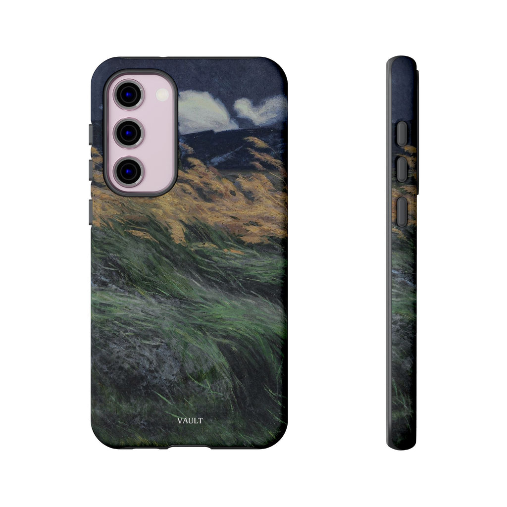 Phone Case — Windblown Coastal Landscape Durable Protective Cover