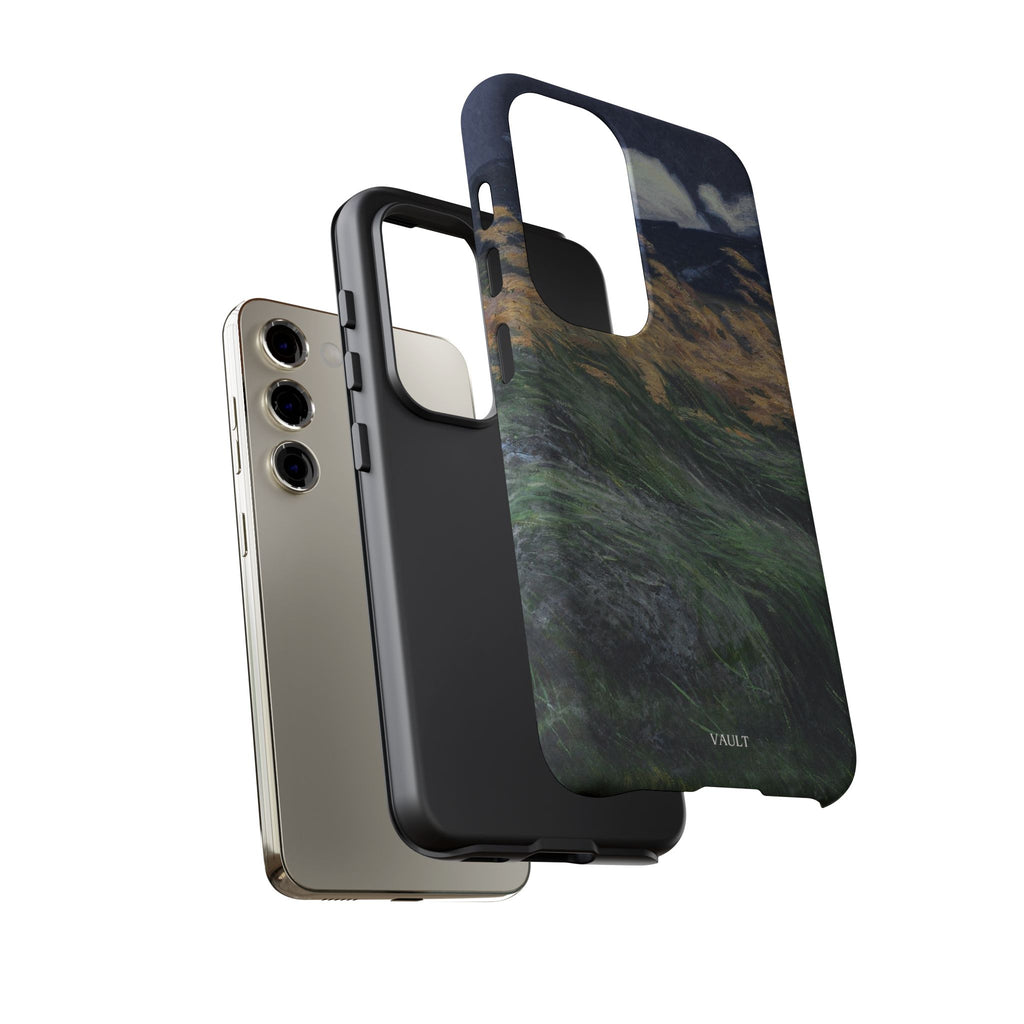 Phone Case — Windblown Coastal Landscape Durable Protective Cover