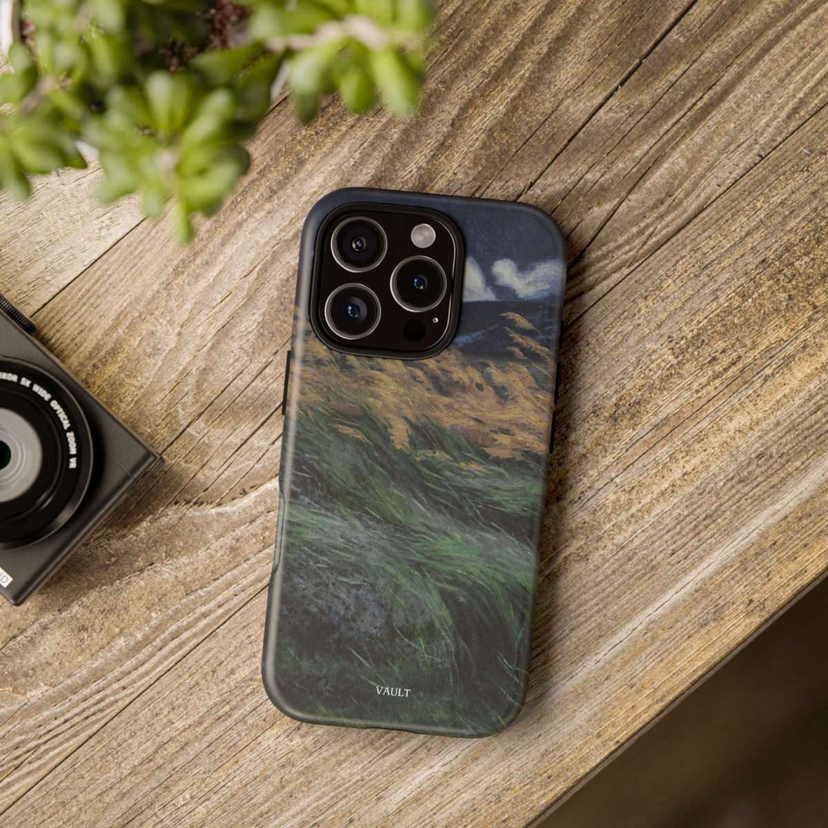 Phone Case — Windblown Coastal Landscape Durable Protective Cover