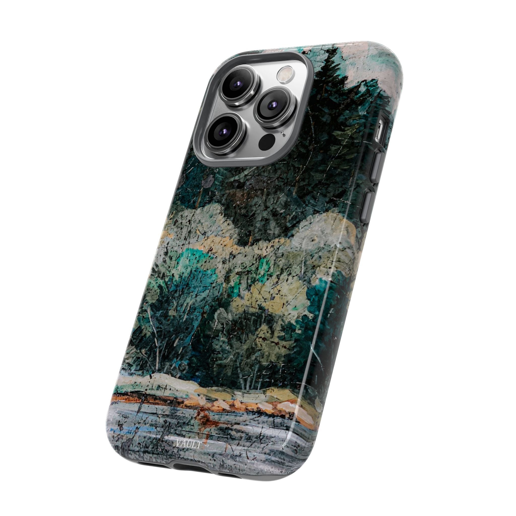 Phone Case - Moody Forest Landscape Protective Tough Case