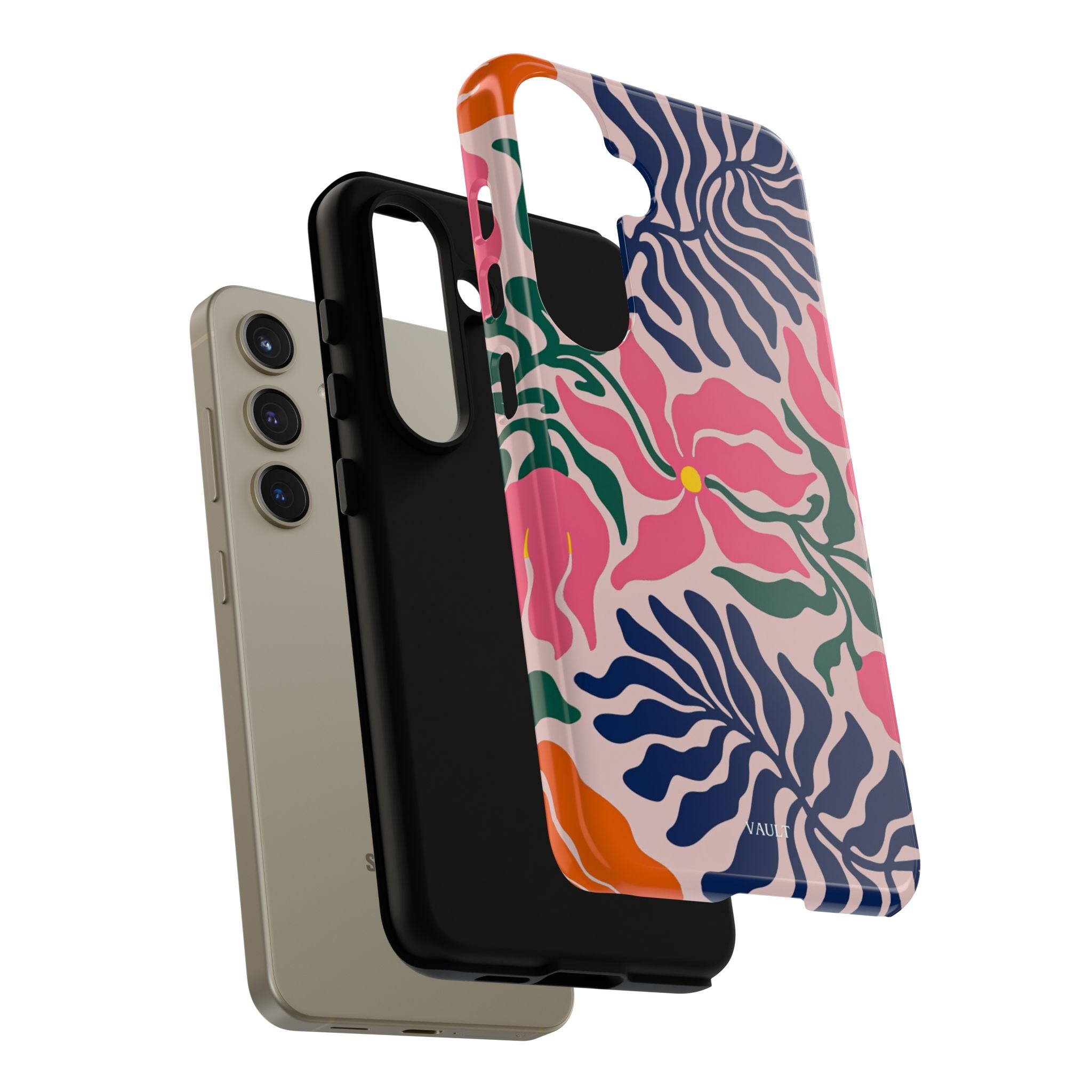 Floral Retro Tough Phone Case