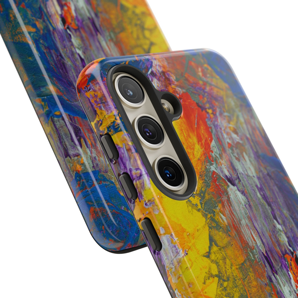 Abstract Color Splash Phone Case — Vibrant Artistic Protective Cover