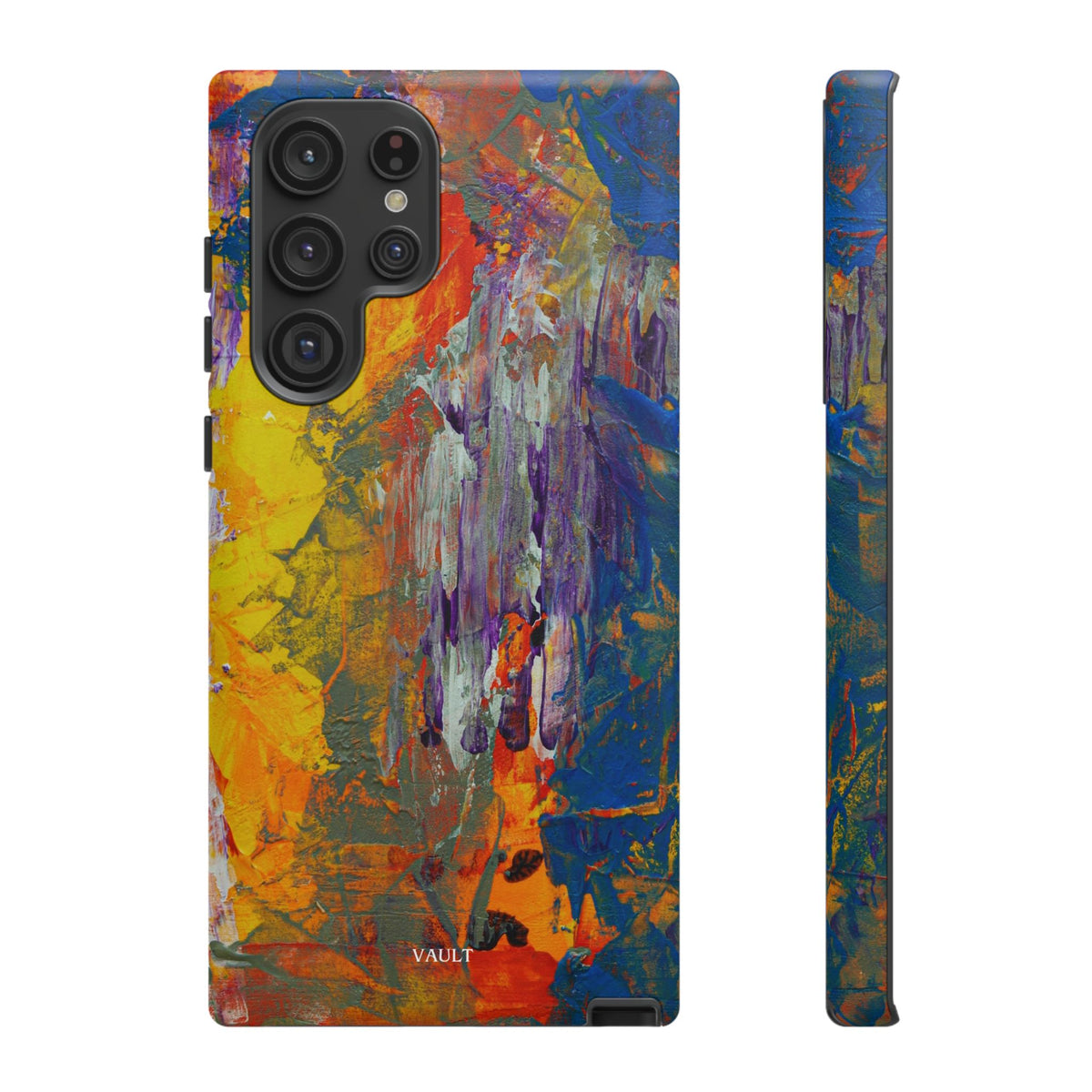 Abstract Color Splash Phone Case — Vibrant Artistic Protective Cover