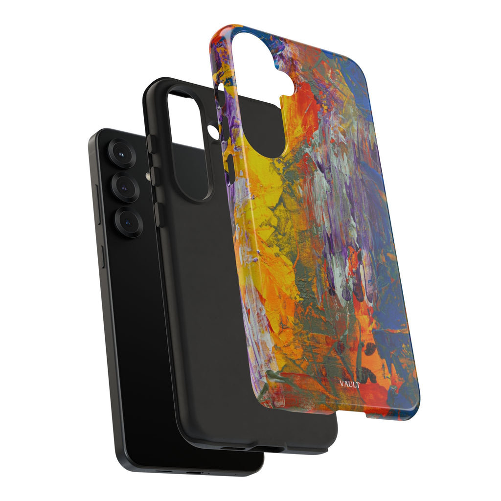 Abstract Color Splash Phone Case — Vibrant Artistic Protective Cover