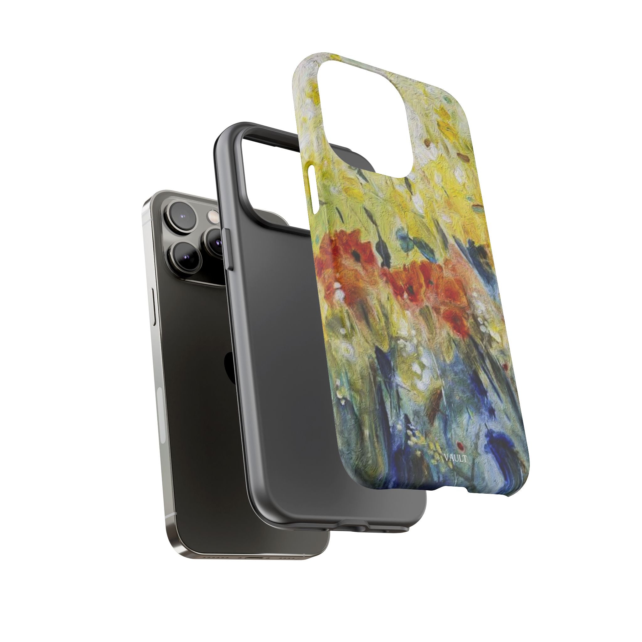 Floral Watercolor Phone Case — Yellow Garden Tough Cases