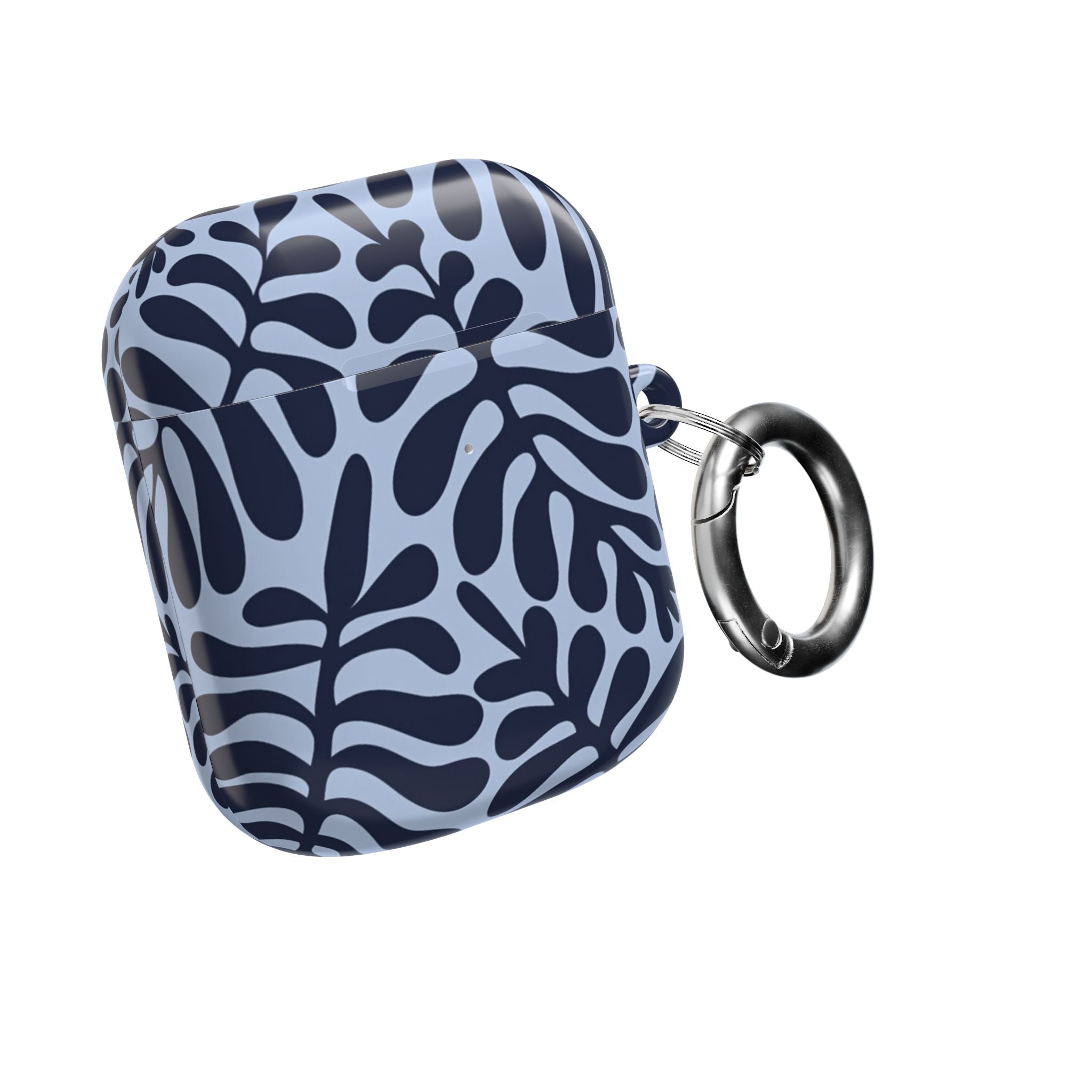 Blue Leaf AirPod Case - Botanical Protective Cover