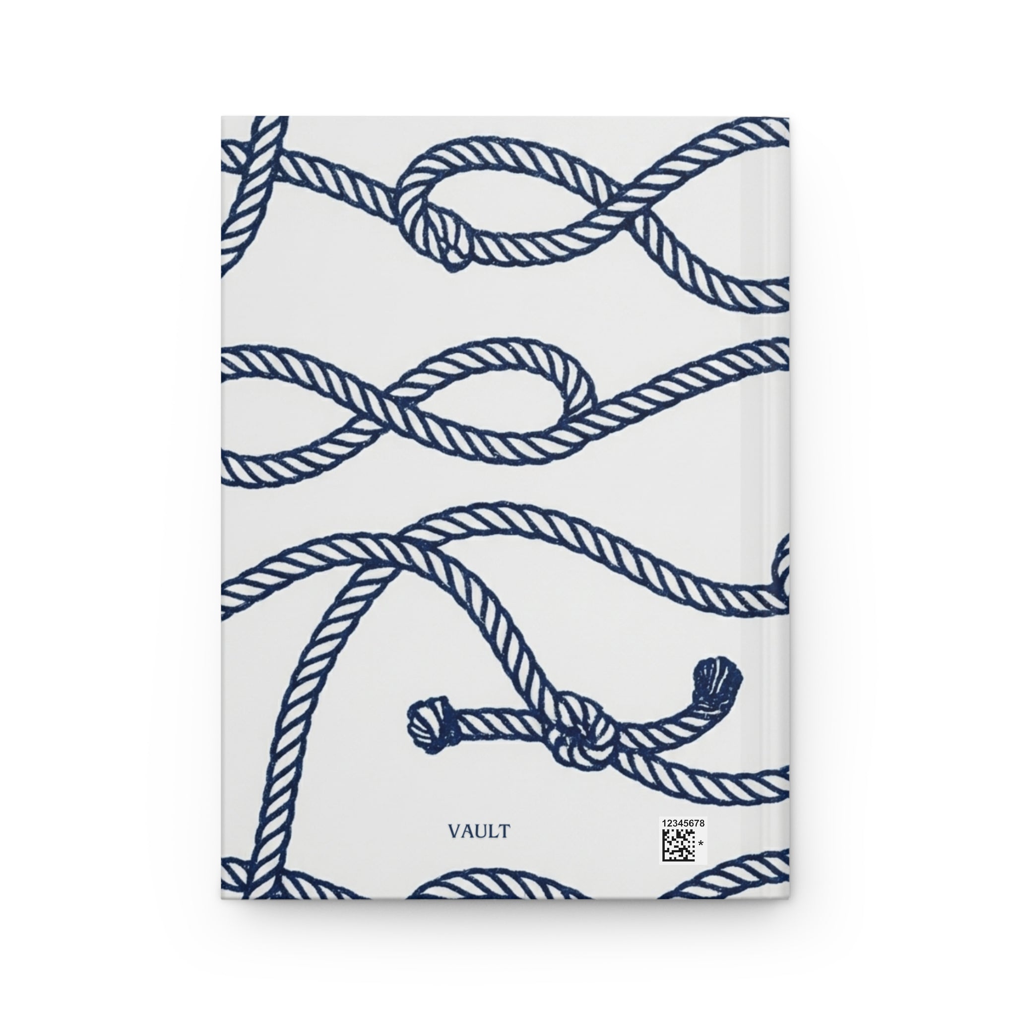 Nautical Rope Hardcover Journal — Vault Matte Notebook