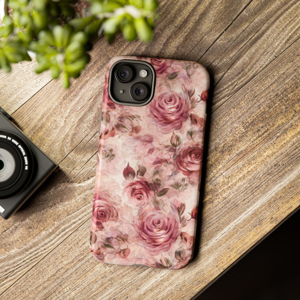 Floral Vintage Rose Phone Case