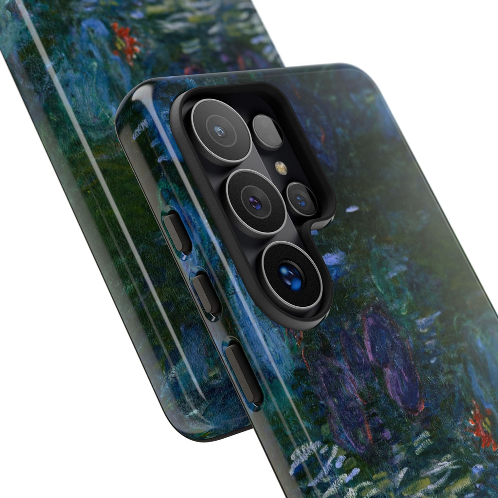 Water Lilies Tough Phone Case — Impressionist Art Protective Cover