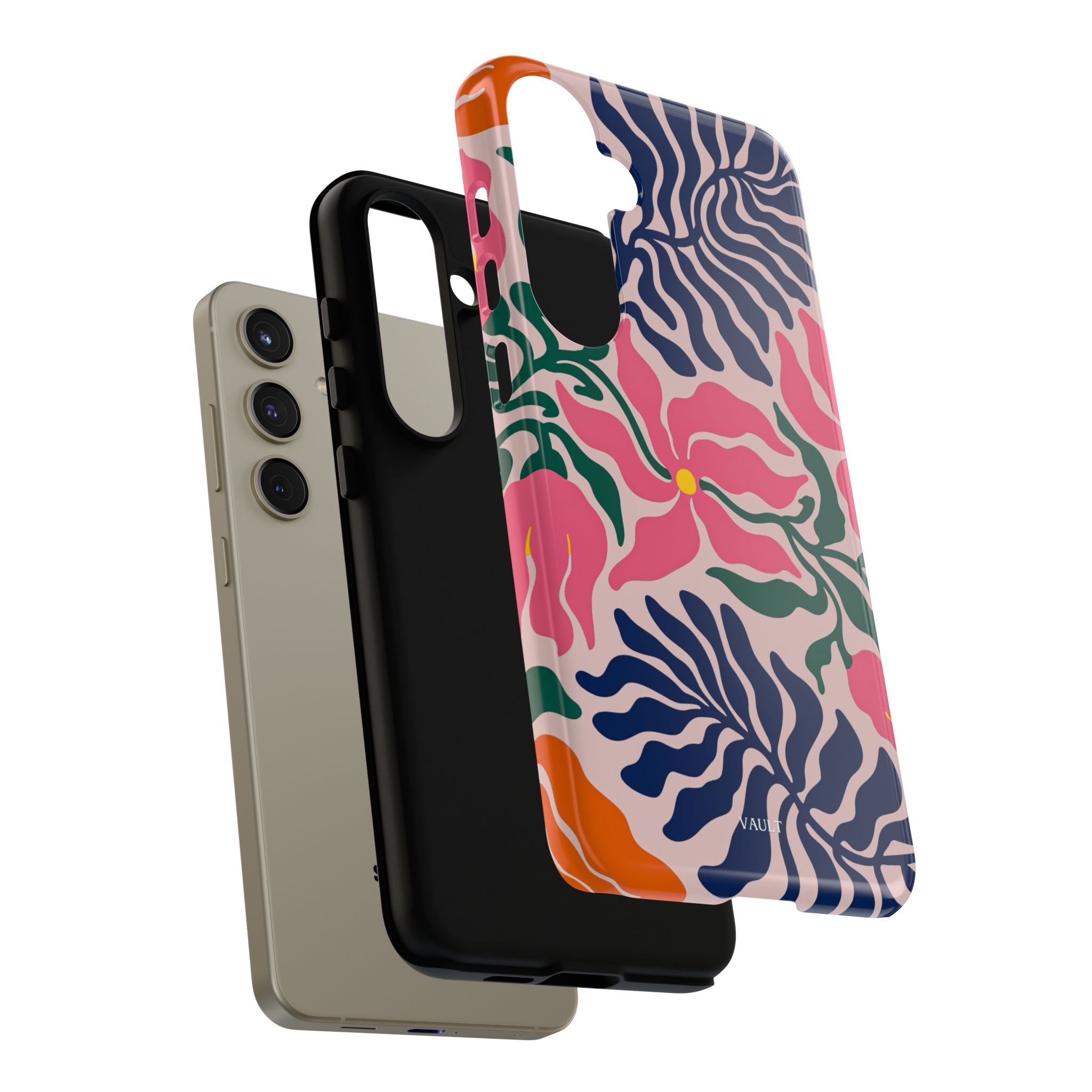 Floral Retro Tough Phone Case