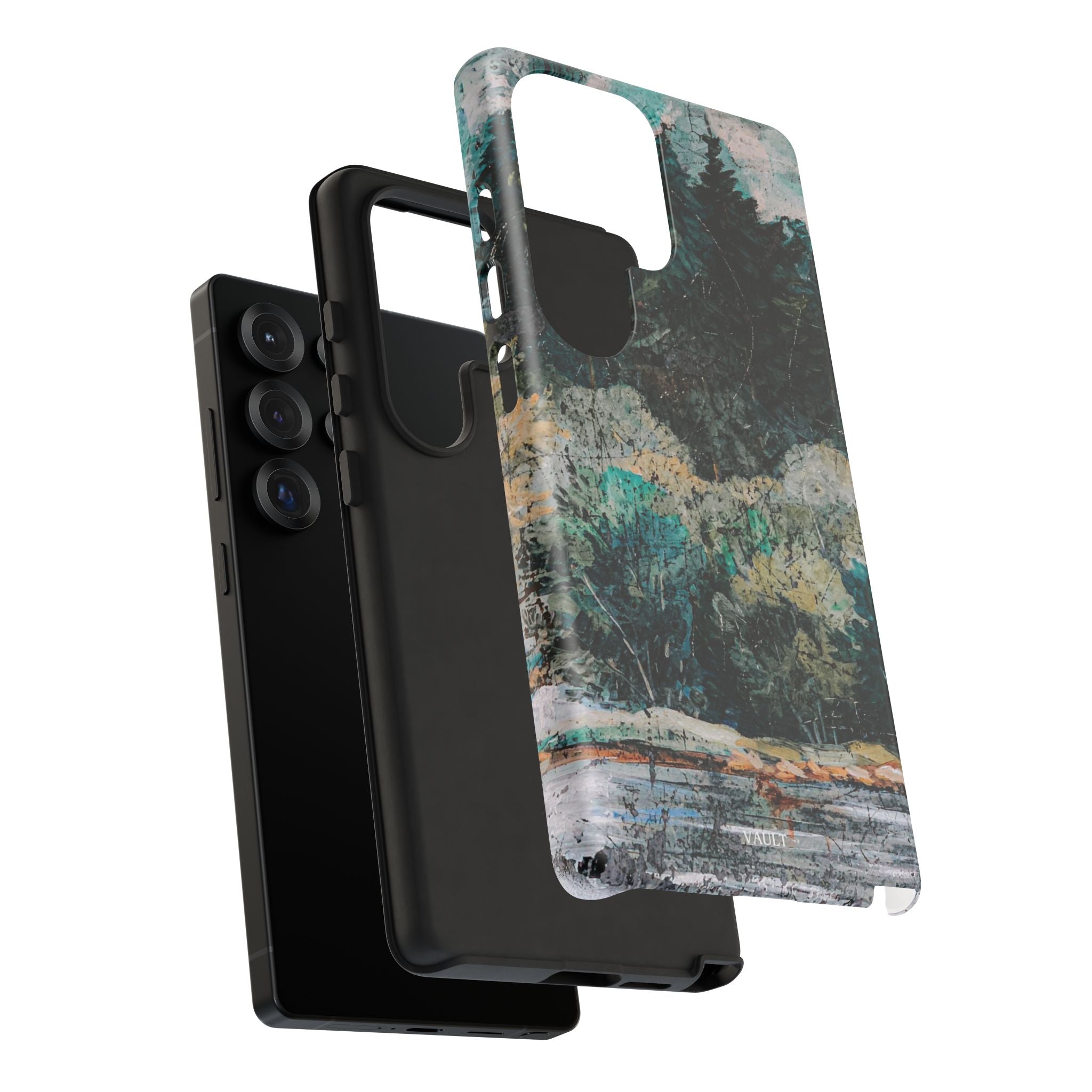 Phone Case - Moody Forest Landscape Protective Tough Case