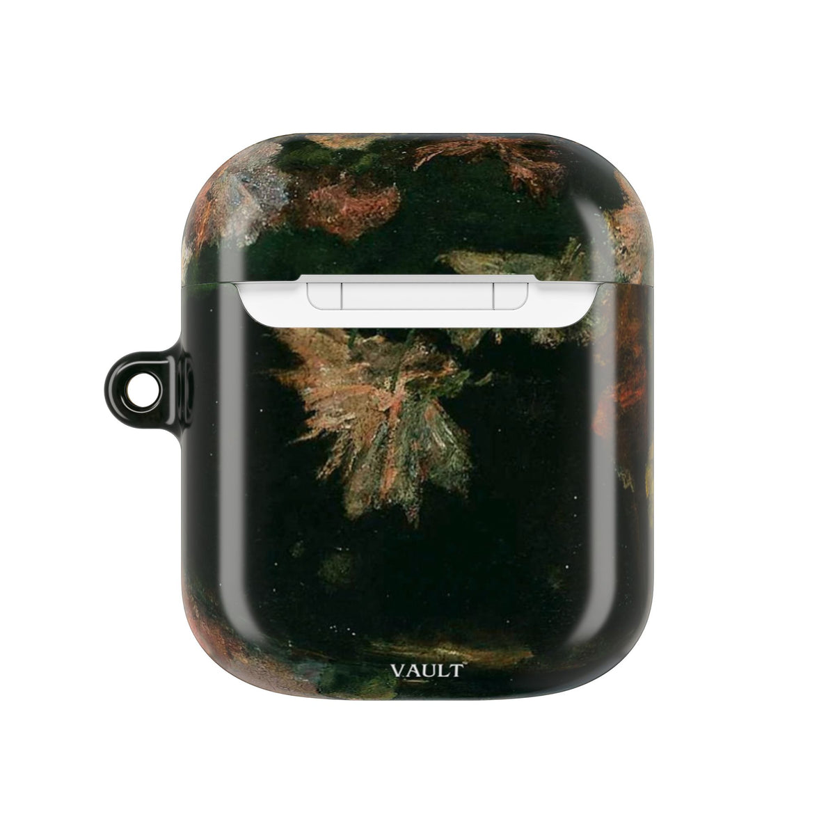 AirPods Case — Dark Green Brown Marble Protective Cover