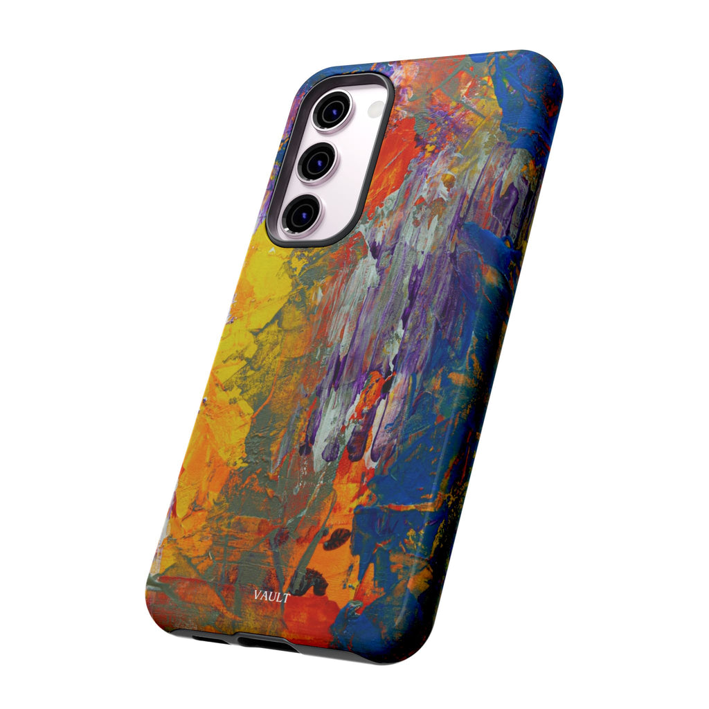 Abstract Color Splash Phone Case — Vibrant Artistic Protective Cover
