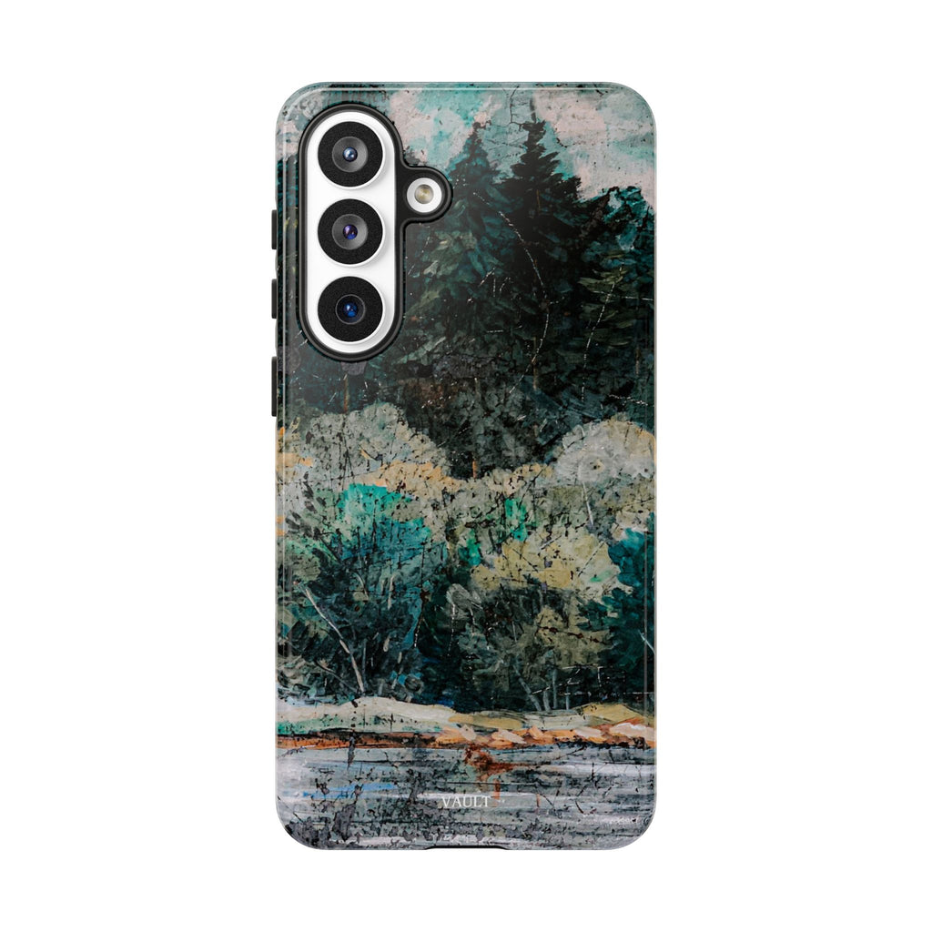 Phone Case - Moody Forest Landscape Protective Tough Case