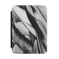 Kindle Case — Monochrome Tropical Leaf Protective Cover