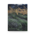 Hardcover Journal — Wind-Swept Meadow Art Notebook ("VAULT" Cover)
