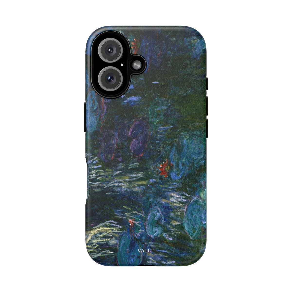 Water Lilies Tough Phone Case — Impressionist Art Protective Cover