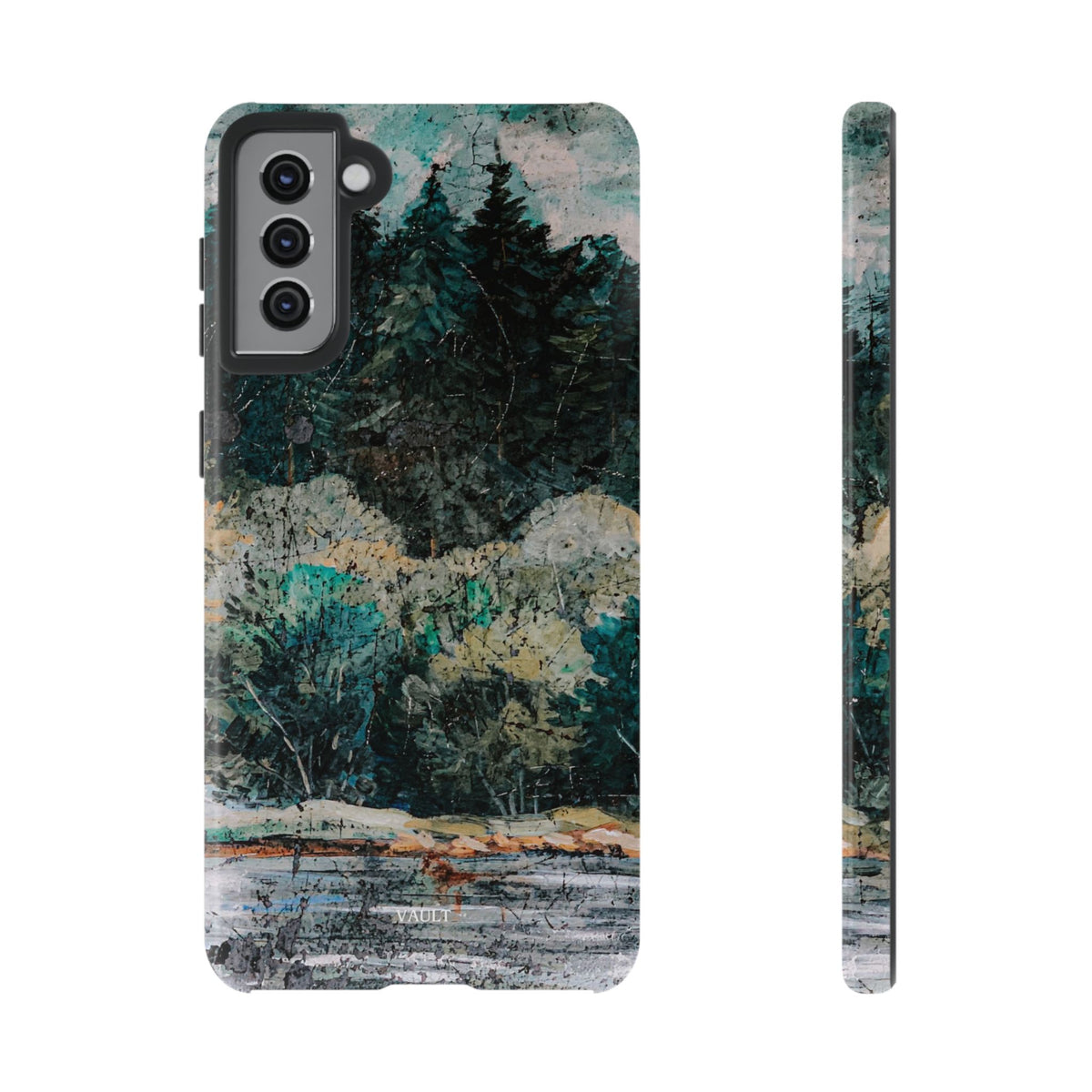 Phone Case - Moody Forest Landscape Protective Tough Case