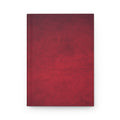 Hardcover Journal — Rich Burgundy Matte Notebook (Vault Design)