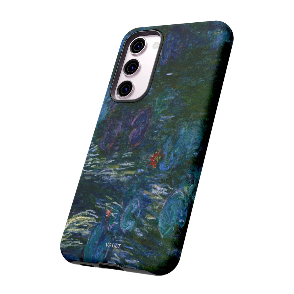 Water Lilies Tough Phone Case — Impressionist Art Protective Cover