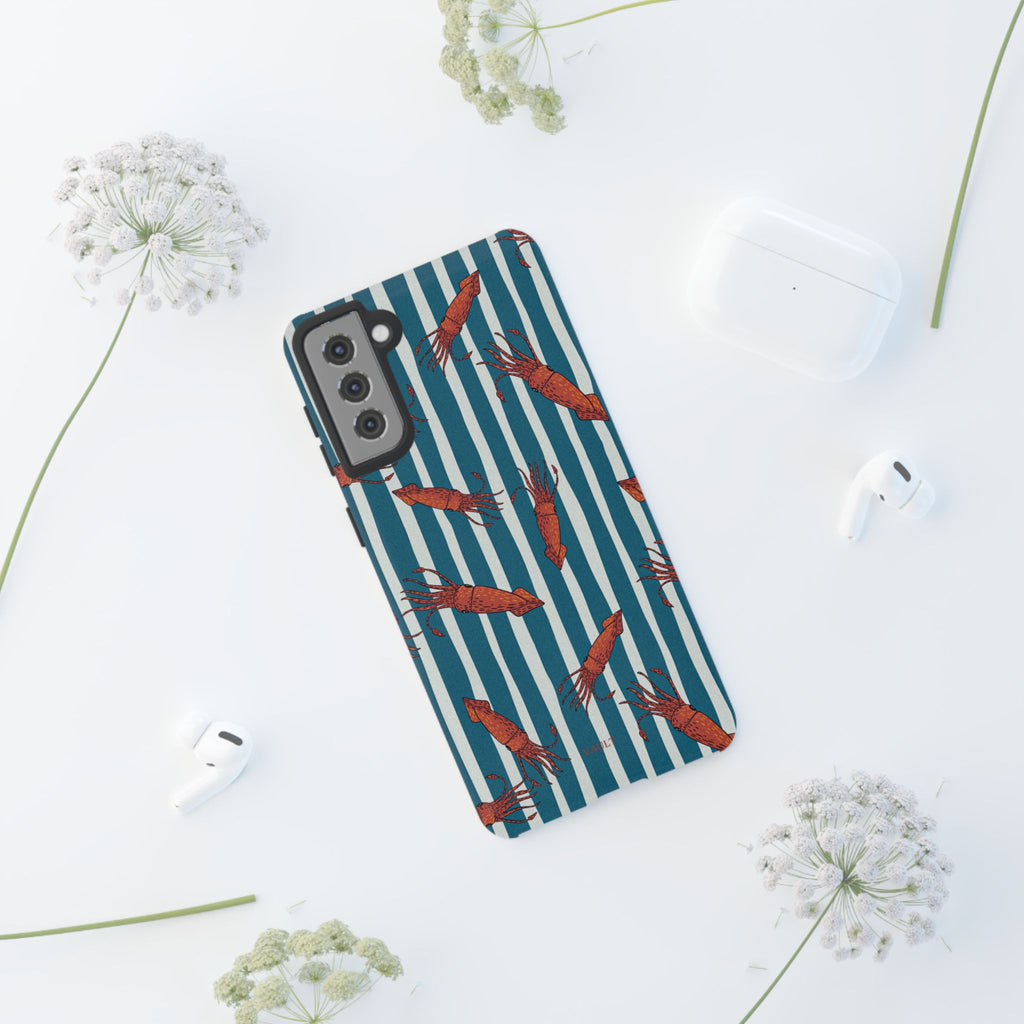 Shrimp Stripe Phone Case
