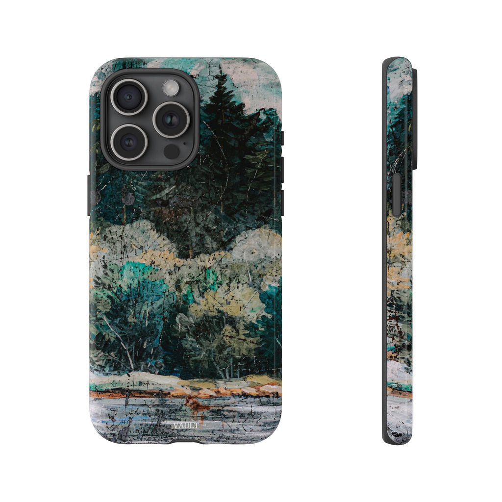 Phone Case - Moody Forest Landscape Protective Tough Case