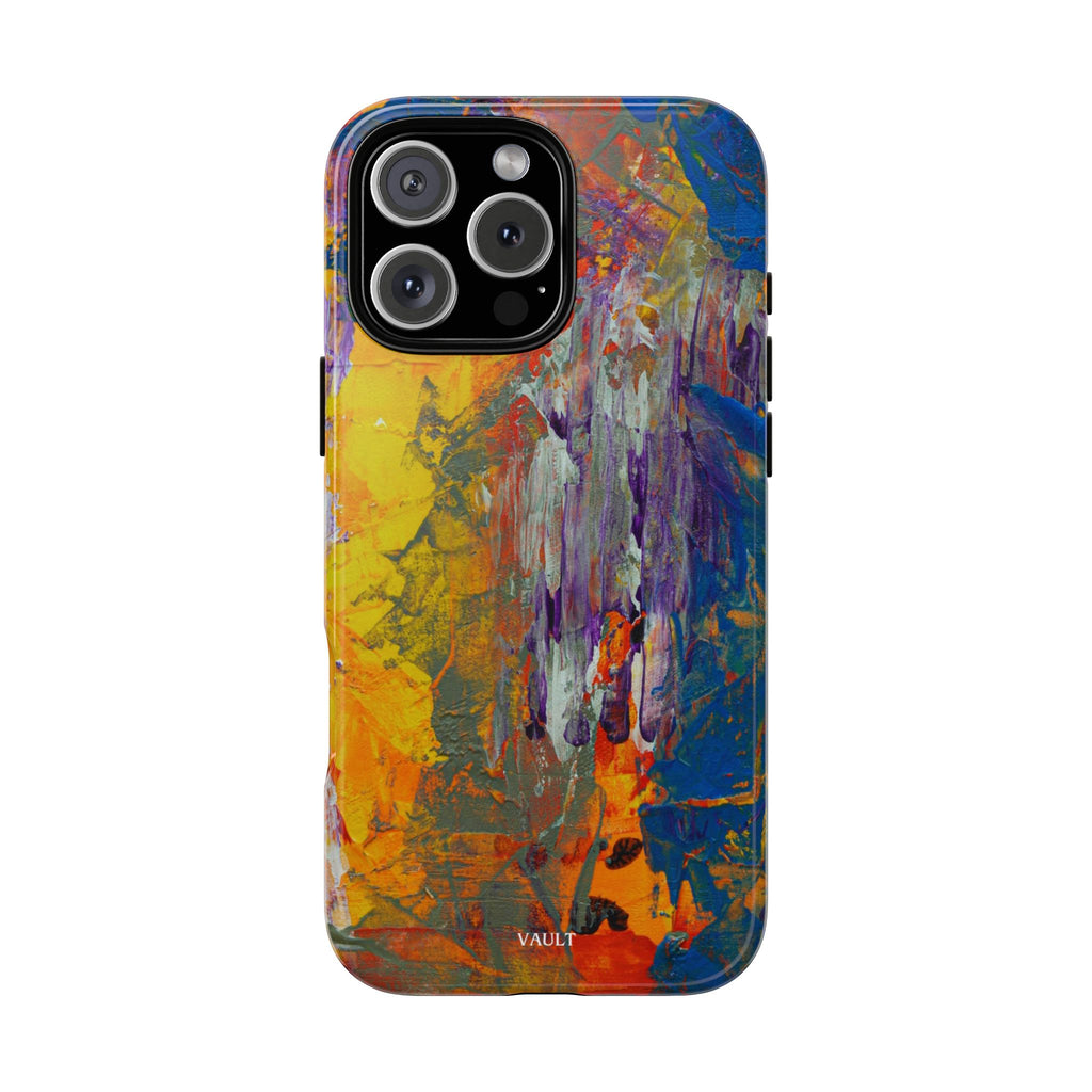 Abstract Color Splash Phone Case — Vibrant Artistic Protective Cover
