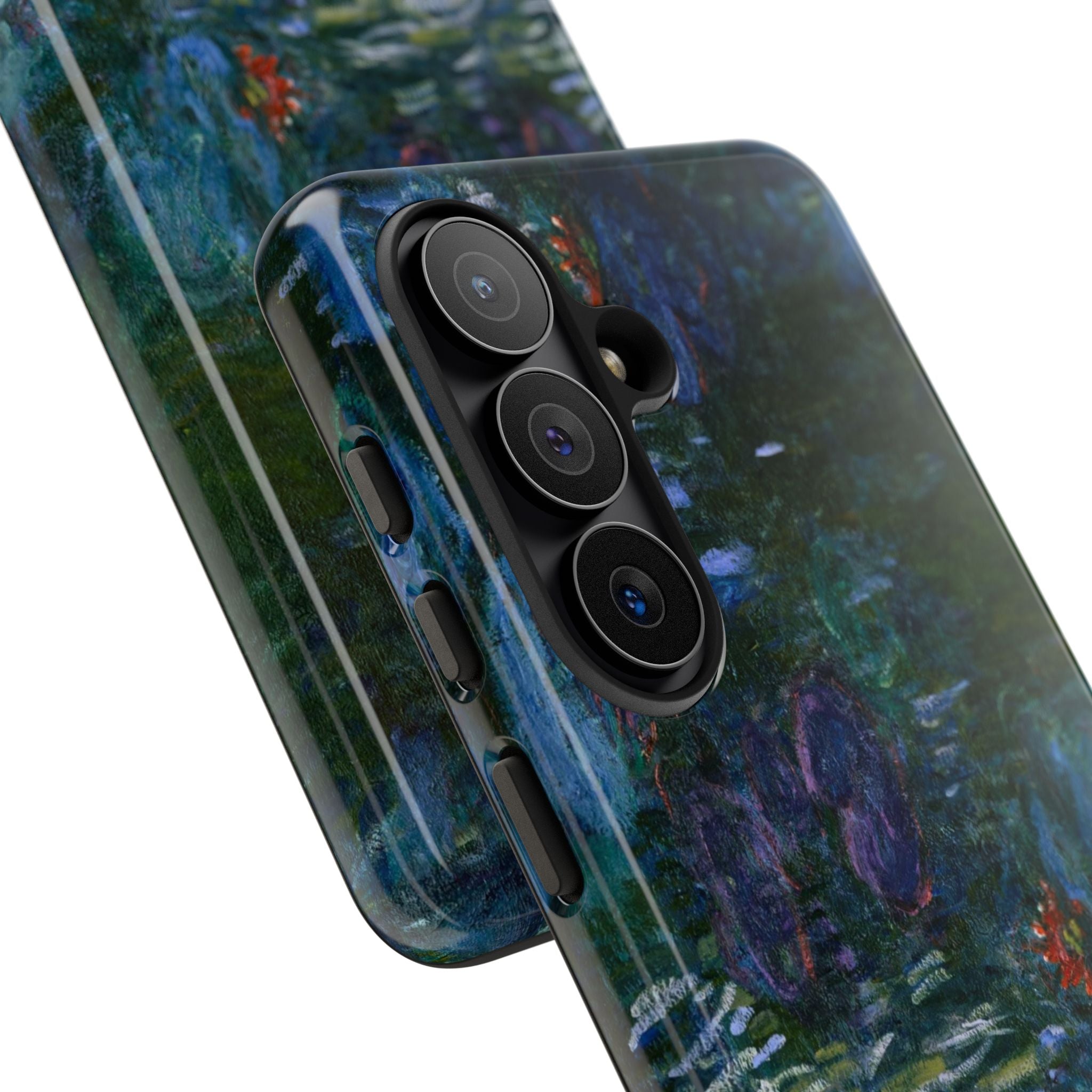 Water Lilies Tough Phone Case — Impressionist Art Protective Cover