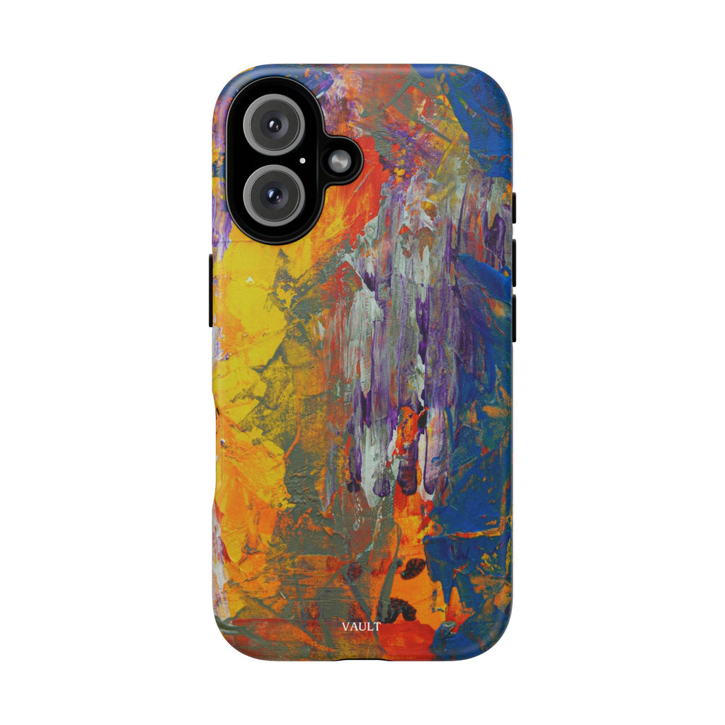 Abstract Color Splash Phone Case — Vibrant Artistic Protective Cover