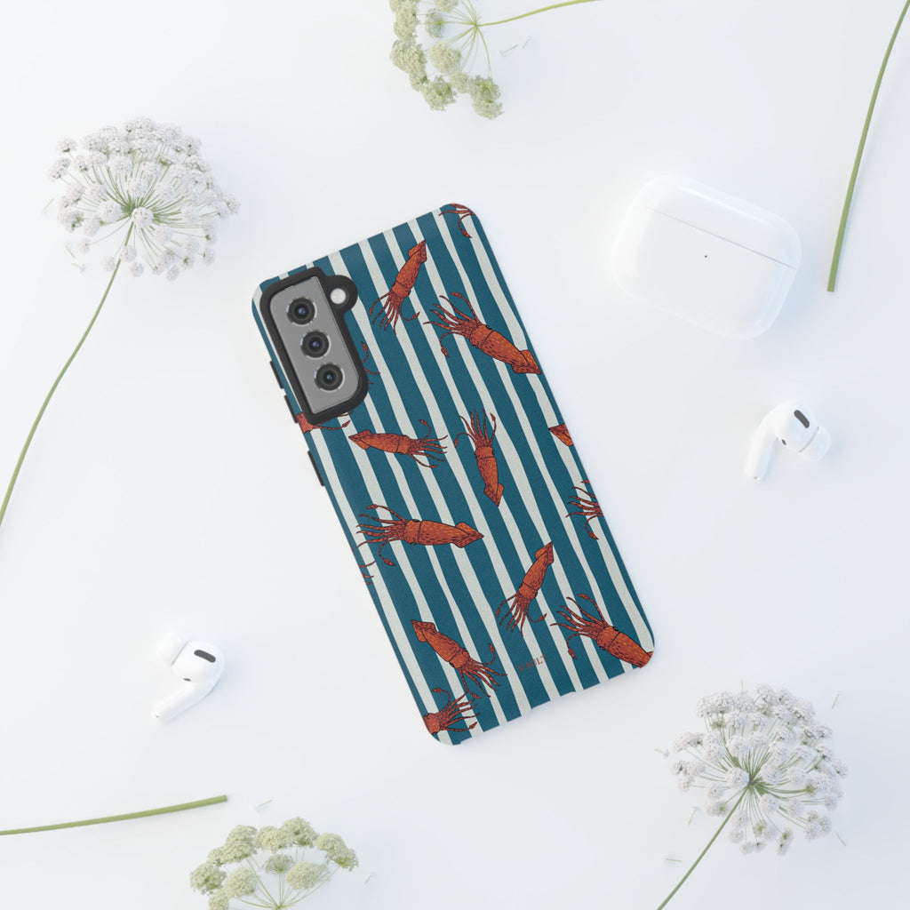 Shrimp Stripe Phone Case