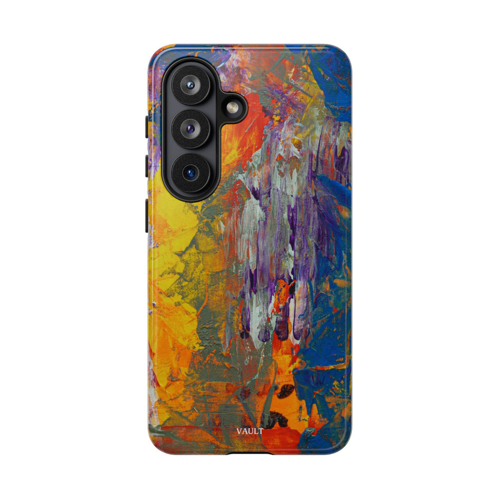 Abstract Color Splash Phone Case — Vibrant Artistic Protective Cover