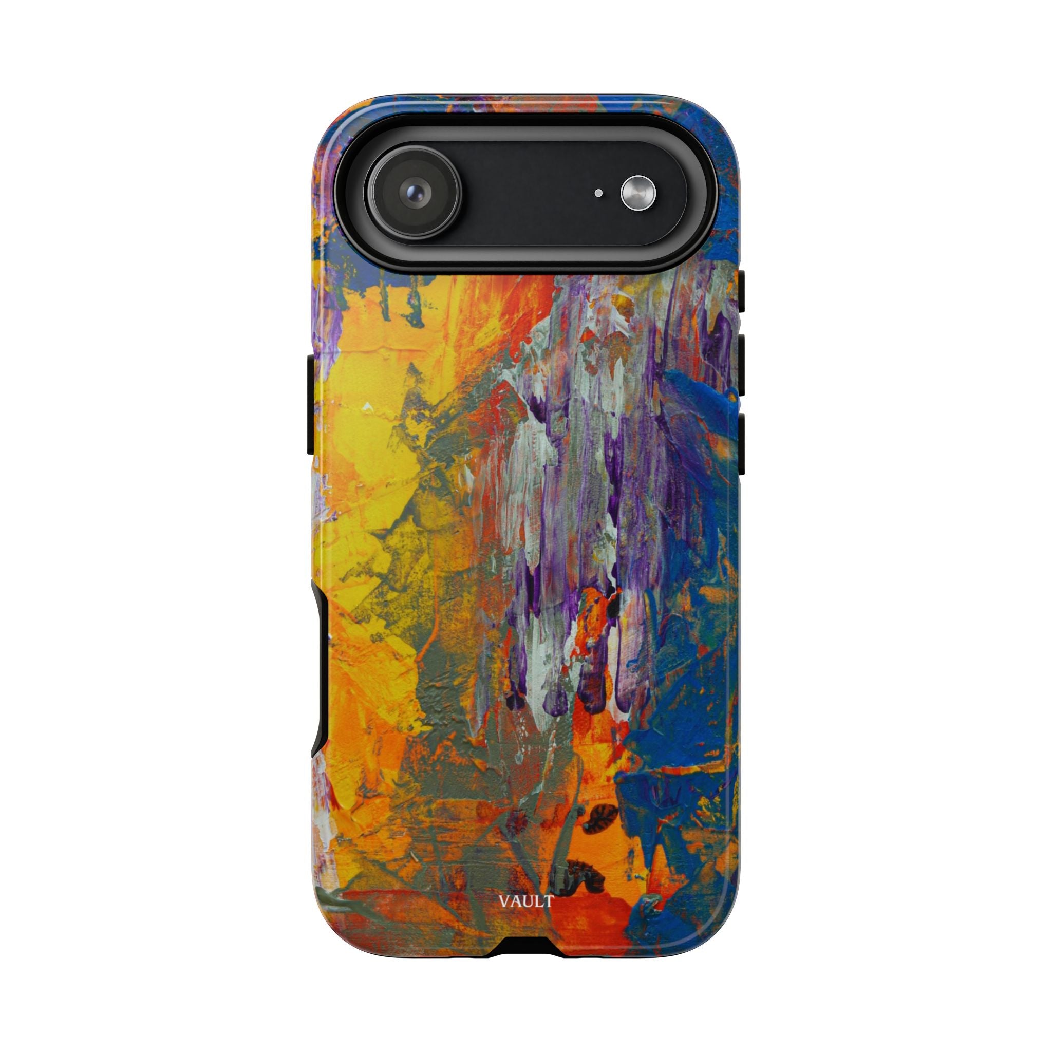 Abstract Color Splash Phone Case — Vibrant Artistic Protective Cover