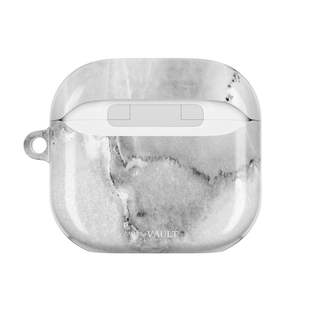 Marble Ink AirPod Case — Black & White Abstract Protective Cover