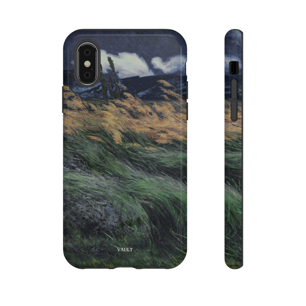 Phone Case — Windblown Coastal Landscape Durable Protective Cover