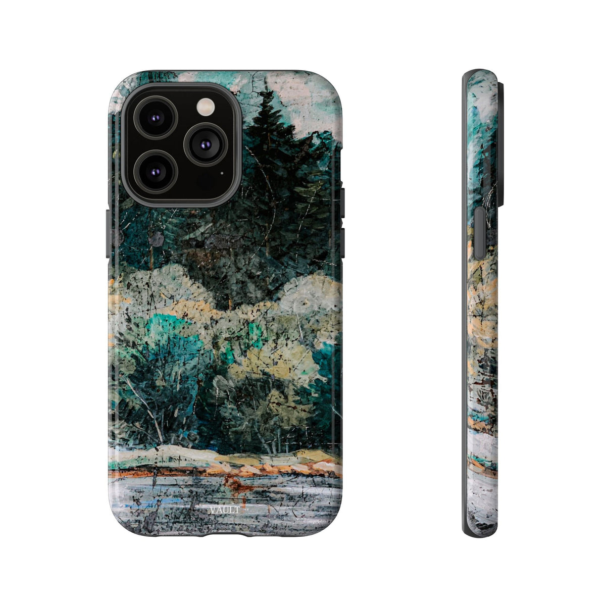 Phone Case - Moody Forest Landscape Protective Tough Case