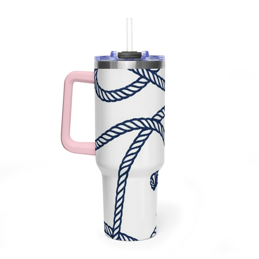 Nautical Rope 40oz Vacuum Tumbler