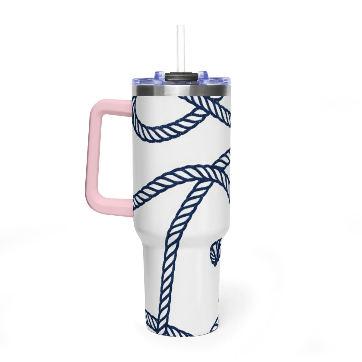 Nautical Rope 40oz Vacuum Tumbler