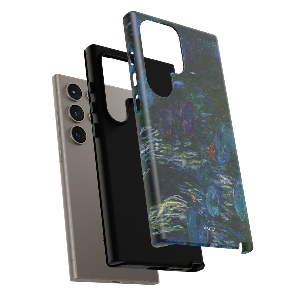 Water Lilies Tough Phone Case — Impressionist Art Protective Cover