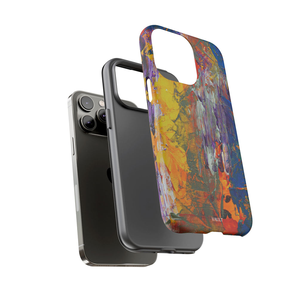 Abstract Color Splash Phone Case — Vibrant Artistic Protective Cover