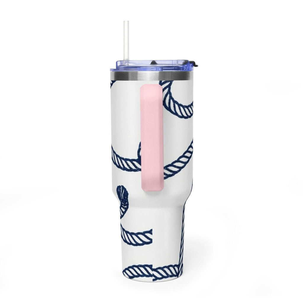 Nautical Rope 40oz Vacuum Tumbler
