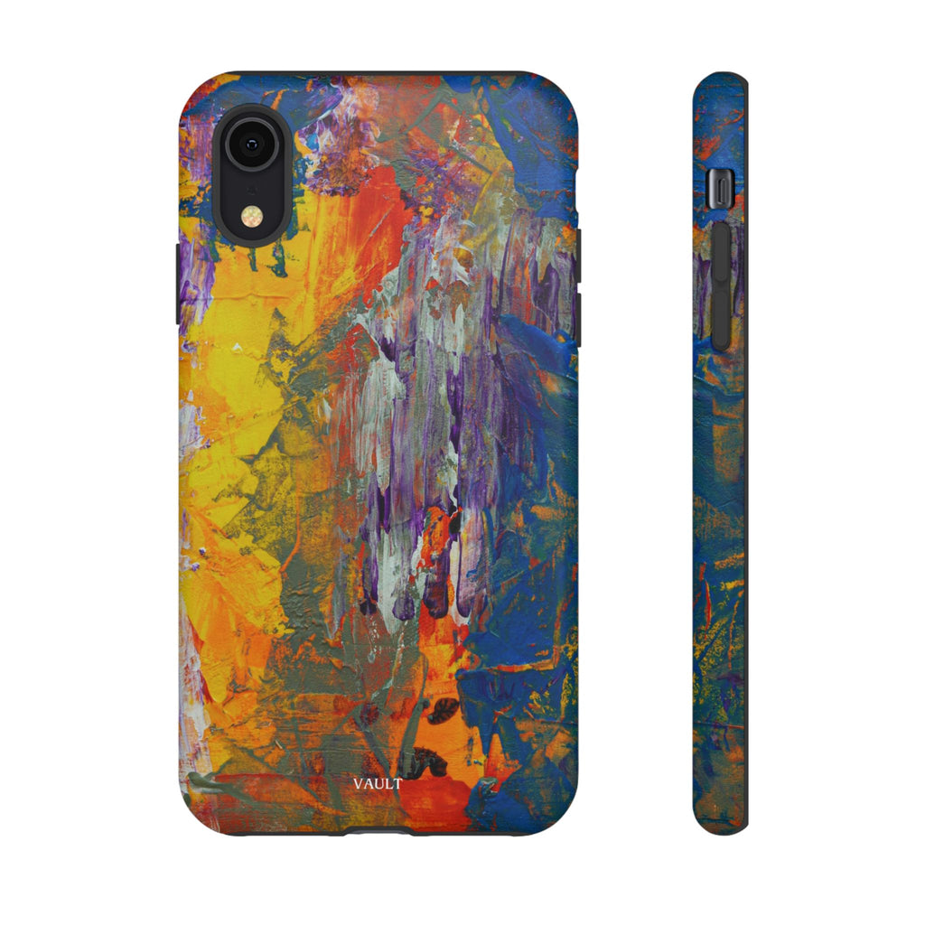 Abstract Color Splash Phone Case — Vibrant Artistic Protective Cover