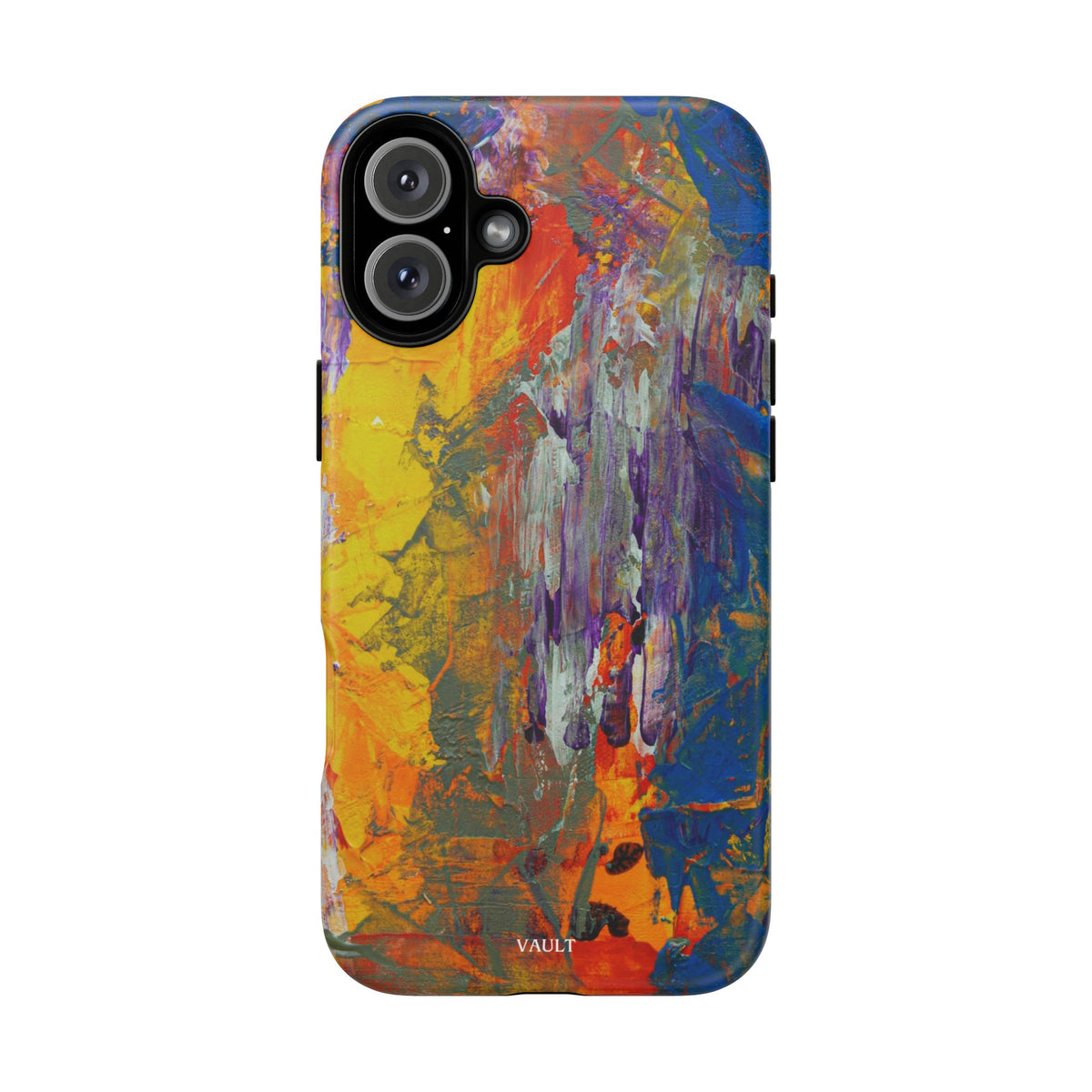 Abstract Color Splash Phone Case — Vibrant Artistic Protective Cover