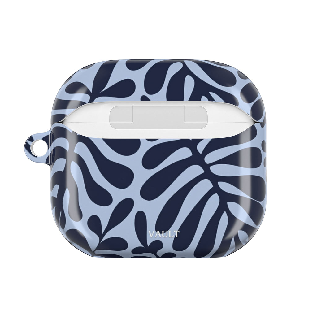 Blue Leaf AirPod Case - Botanical Protective Cover