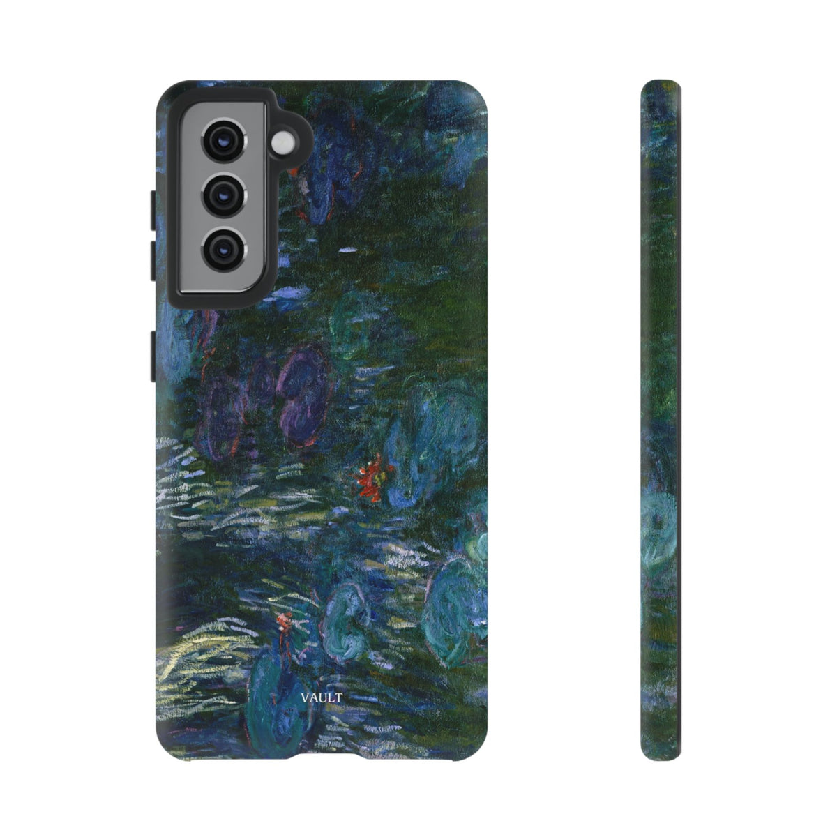 Water Lilies Tough Phone Case — Impressionist Art Protective Cover