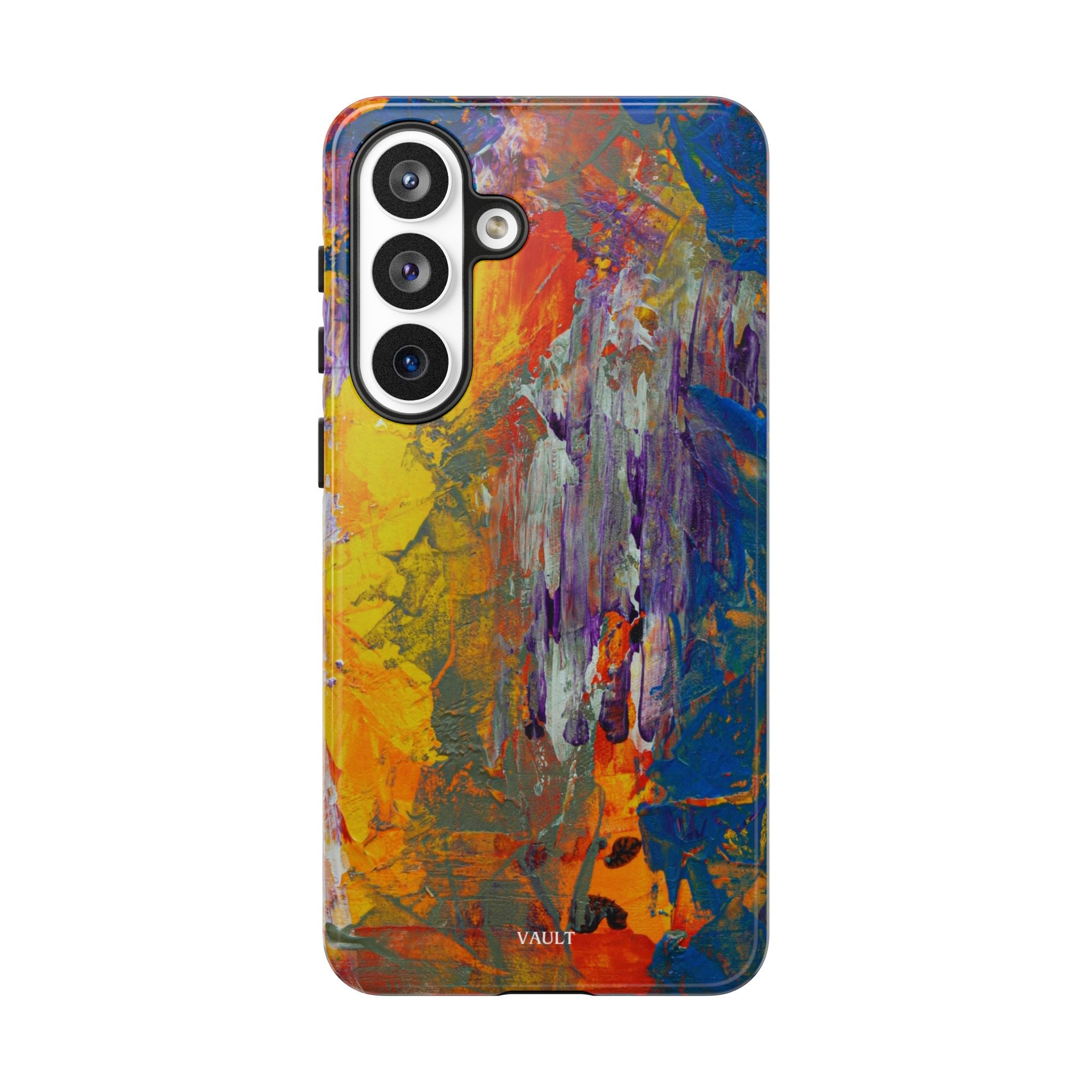 Abstract Color Splash Phone Case — Vibrant Artistic Protective Cover