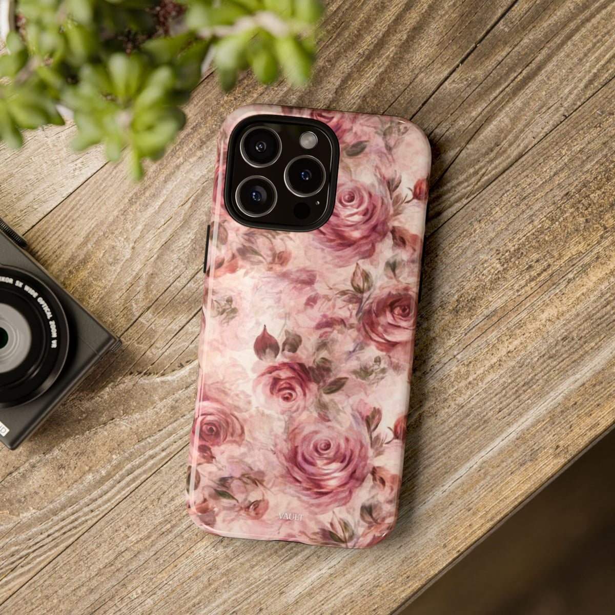 Floral Vintage Rose Phone Case