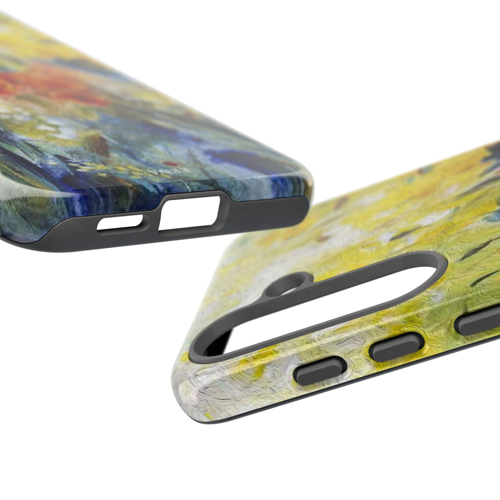 Floral Watercolor Phone Case — Yellow Garden Tough Cases